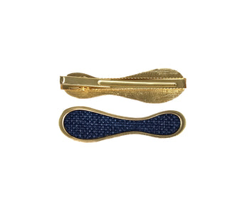 Fareham Alligator Clip Blue
